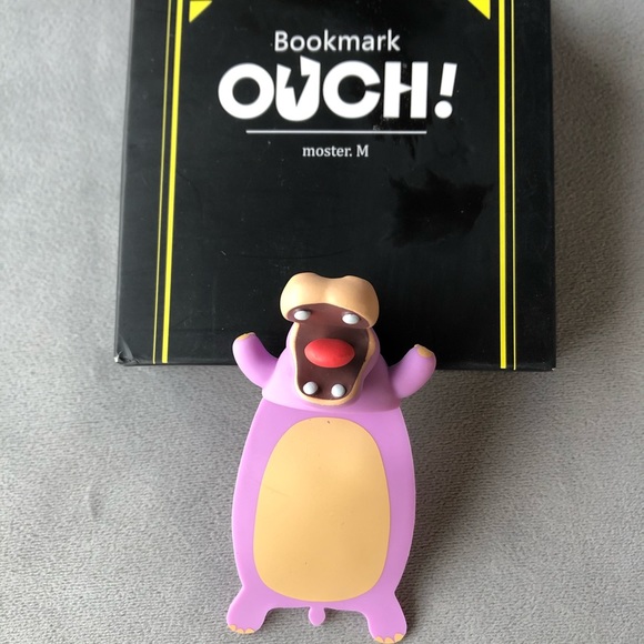 Hippo Ouch! Bookmark ~ Brand New! - Picture 3 of 11